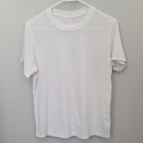 Lululemon All Yours Cotton T-Shirt White Size 4 - Picture 3 of 8